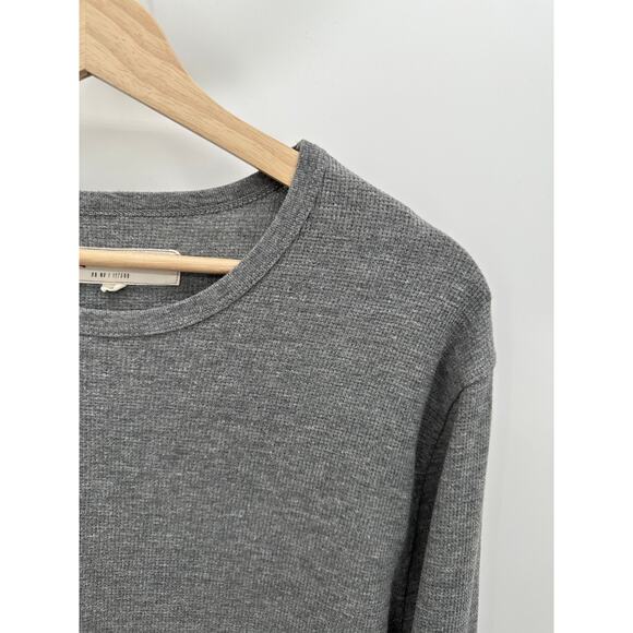 Levi's Men's Gray Long Sleeve Thermal Knit Tee T-Shirt Round Neck Size XXL - Picture 4 of 9
